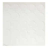 Zawiasy, okucia i inne akcesoria - U Zaślepka samoprzylepna BIAŁY (1)(listek=25szt) - miniaturka - grafika 1