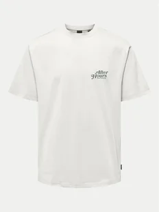 Only & Sons T-Shirt Bowen 22032071 Biały Relaxed Fit - Koszulki męskie - miniaturka - grafika 1