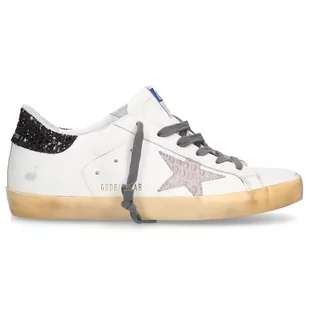 Golden Goose Trampki niskie SUPER STAR skóra cielęca - Trampki damskie - miniaturka - grafika 1