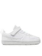 Buty dla dziewczynek - Nike Sneakersy Court Borough Low Recraft (Ps) DV5457 106 Biały - miniaturka - grafika 1