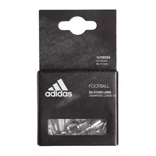Adidas, Wkręty do korków, SG Studs Long, srebrne, 8 x 11 mm + 4 x 14 mm - Piłka nożna - miniaturka - grafika 1
