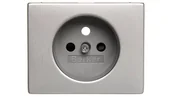 Gniazdka elektryczne - Berker K5 stal szlachetna płytka do gniazda z uziemieniem z przesłonami B_3965757004 - miniaturka - grafika 1