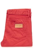 Spodnie damskie - Wrangler, Spodnie damskie, Cropped Straight Red W229Dm23K, rozmiar W25 - miniaturka - grafika 1