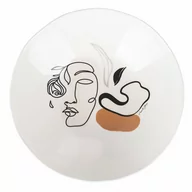 Miski i półmiski - Ceramiczna misa sałatkowa Villa d'Este Face to Grey, ø 31,5 cm - miniaturka - grafika 1