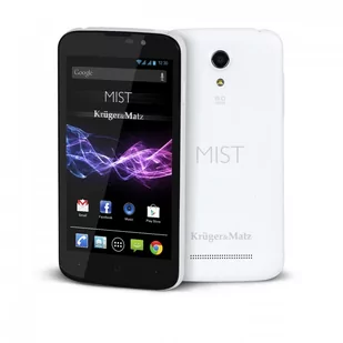 Kruger&Matz 1/4GB Mist Biały - Telefony komórkowe - miniaturka - grafika 1