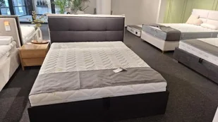 M&K Foam Koło łóżko z pojemnikiem 160x200 - Dom i wnętrze OUTLET - miniaturka - grafika 1