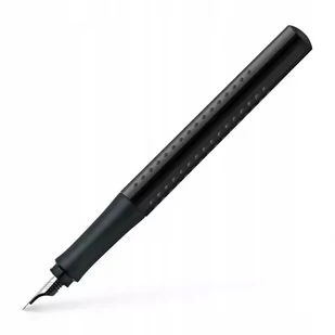 Faber-Castell Pióro Wieczne Szkolne Grip Czarne F - Pióra wieczne - miniaturka - grafika 1