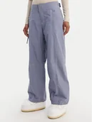 Spodnie narciarskie - Roxy Spodnie snowboardowe Chloe Kim ERJTP03262 Niebieski Relaxed Fit - miniaturka - grafika 1