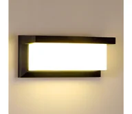 Lampy ogrodowe - Brilagi - Kinkiet zewnętrzny BRICKY 1xE27/60W/230V czarny IP54 - miniaturka - grafika 1