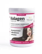 Włosy, skóra, paznokcie - Noble Health Kolagen + keratyna i cynk w proszku - miniaturka - grafika 1