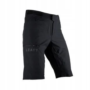Leatt (nowość 2023) Spodenki Rowerowe Mtb Trail 1.0 Shorts Black Kolor Czar - Spodenki rowerowe - miniaturka - grafika 1