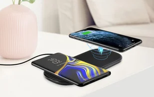 Podwójna szybka ładowarka bezprzewodowa Choetech T535 (biała) - Ładowarki do telefonów - miniaturka - grafika 8