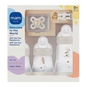 Butelki dla niemowląt - MAM Zestaw upominkowy dla noworodków Welcome to the World 0m+ - miniaturka - grafika 1