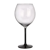 Kieliszki - Kieliszek XXL 700 ml czarna nóżka - miniaturka - grafika 1