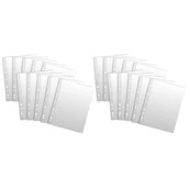 Przekładki do segregatorów - KOSZULKA KRYSTALICZNA A5 50 MIC 100szt - ZESTAW x20 - miniaturka - grafika 1