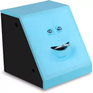 Skarbonki - Skarbonka Twarz Sejf Zabawka Interaktywna Niebieski - miniaturka - grafika 1