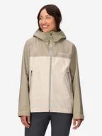Kurtki i kamizelki sportowe damskie - Marmot Kurtka przeciwdeszczowa "Minimalist Pertex" w kolorze beżowym - miniaturka - grafika 1