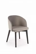 Krzesła - Flavio 2 krzesło tapicerowane kolor do wyboru nogi czarne - miniaturka - grafika 1