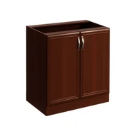 Szafki kuchenne - Szafka Dolna Stojąca 2 Drzwi D80 Sycylia Milano Gała Meble Orzech Milano - miniaturka - grafika 1