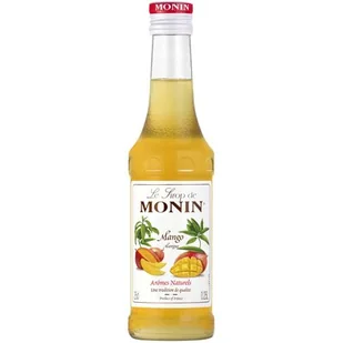 Syrop do lemoniady MONIN Mango 250 ml - Śmietanki i dodatki do kawy - miniaturka - grafika 1