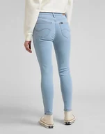 Spodnie damskie - LEE SCARLETT HIGH ZIP LIGHT RUBY L31BTVZB 28/33 - miniaturka - grafika 1