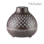 Zapachy do domu - Aroma dyfuzor nawilżacz powietrza spa 10 dark wood 400 ml + timer - miniaturka - grafika 1