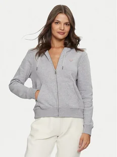 Guess Jeans Bluza W4YQ03 KC811 Szary Regular Fit - Bluzy damskie - miniaturka - grafika 1