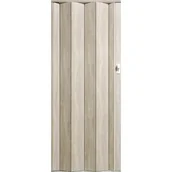 Drzwi wewnętrzne - Drzwi harmonijkowe CRYSTALLINE ROYAL 330 86 x 203 cm dąb srebrny - miniaturka - grafika 1