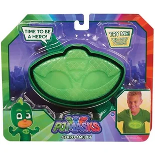 Just Play Pidżamersi Gekson amulet światło + dźwięk - Maskotki i pluszaki - miniaturka - grafika 1