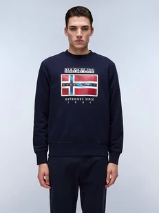 Napapijri Bluza "Dorees" w kolorze granatowym - Bluzy męskie - miniaturka - grafika 1