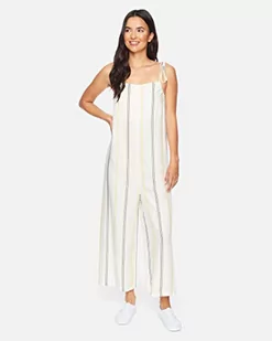 Hurley Damska sukienka w Sunday Jumpsuit sukienka, biała, XS CZ0396 - Sukienki - miniaturka - grafika 1