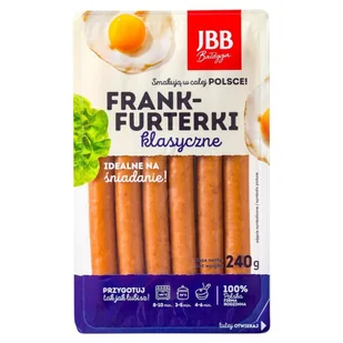 JBB Bałdyga Frankfurterki klasyczne 240 g - Kiełbasa i wędliny - miniaturka - grafika 1