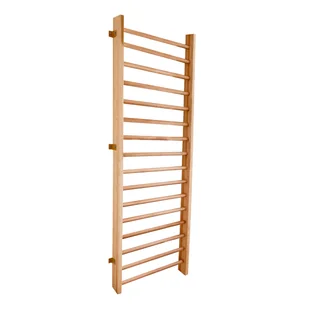 drabinka gimnastyczna klasyczna drewno 230x80 cm - Wyposażenie sportowe i gimnastyczne - miniaturka - grafika 1