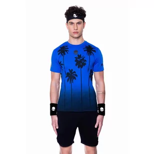 Koszulka tenisowa męska z krótkim rękawem Hydrogen Palm tech tee - Tenis ziemny - miniaturka - grafika 1