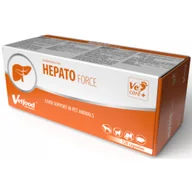 Suplementy i witaminy dla psów - VETFOOD HEPATOFORCE 120 kapsułek na wątrobę pies - miniaturka - grafika 1