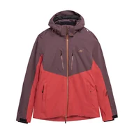 Kurtki narciarskie - Kurtka narciarska męska 4F M284 burgundy XL - miniaturka - grafika 1