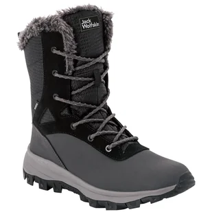 Buty zimowe damskie Jack Wolfskin Everquest Texapore Snow High Rozmiar butów (UE): 38 / Kolor: czarny - Kozaki damskie - miniaturka - grafika 1