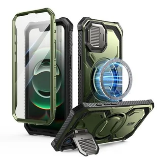 Supcase Etui pancerne i-Blason Armorbox Mag SP do iPhone 16e, do MagSafe, zielone - Etui i futerały do telefonów - miniaturka - grafika 1