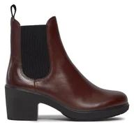 Botki damskie - Botki ECCO Metropole Zurich 22221301667 Brązowy - miniaturka - grafika 1