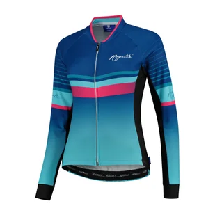 Koszulka rowerowa damska z długim rękawem Rogelli Impress - Bluzy na rower - miniaturka - grafika 1