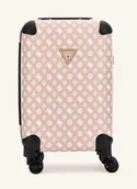 Walizki - Guess Walizka Na Kółkach Wilder rosa - miniaturka - grafika 1