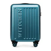 Walizki - Walizka kabinowa z ABS-u z tłoczonym logo morski - miniaturka - grafika 1