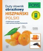 Książki do nauki języka hiszpańskiego - Pons Duży słownik obrazkowy Hiszpański PONS - praca zbiorowa - miniaturka - grafika 1