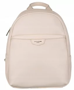 Pojemny plecak damski ze skóry ekologicznej — David Jones - Plecaki - miniaturka - grafika 2