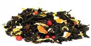 Herbata czarna aromatyzowana imbirowo - pomarańczowa 100g - Herbata - miniaturka - grafika 1