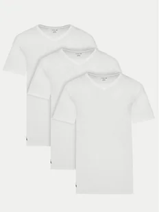Lacoste Komplet 3 t-shirtów TH9008 Biały Slim Fit - Koszulki męskie - miniaturka - grafika 1