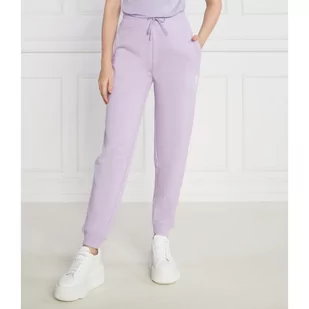 HUGO Spodnie dresowe Jogger | Regular Fit - Dresy damskie - miniaturka - grafika 1