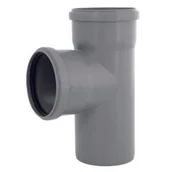 Łączniki, trójniki, kształtki - Trójnik 110 x 110 x 87 szary - miniaturka - grafika 1