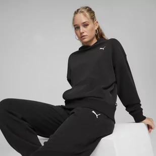 Damski dres komplet Puma Loungewear Suit TR - czarny - PUMA - Dresy damskie - miniaturka - grafika 1