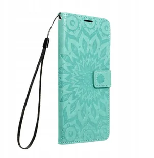 Kabura MEZZO Book do IPHONE 16e SE 4 2025 mandala zielony - Etui i futerały do telefonów - miniaturka - grafika 1